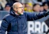 Peter Bosz di laga NAC Breda vs PSV Eindhoven