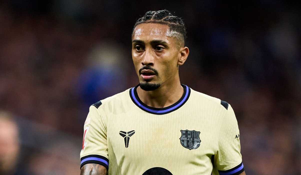 Raphinha di laga Real Oviedo vs Barcelona Raphinha di laga Real Oviedo vs Barcelona