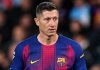 Robert Lewandowski di laga Celta Vigo vs Barcelona