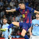 Empat Gol Barcelona, Tiga Lewandowski, Satu Pesan Keras Untuk Los Blancos! Robert Lewandowski striker Barcelona