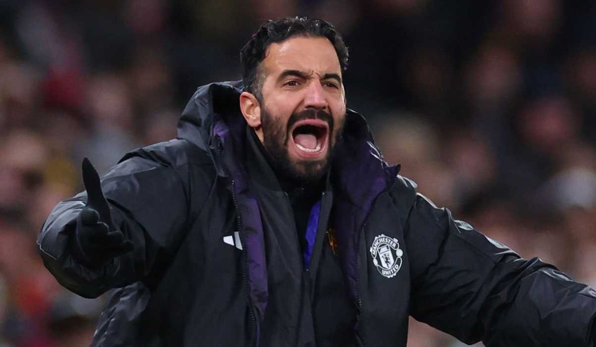 Ruben Amorim di laga Manchester United vs Everton