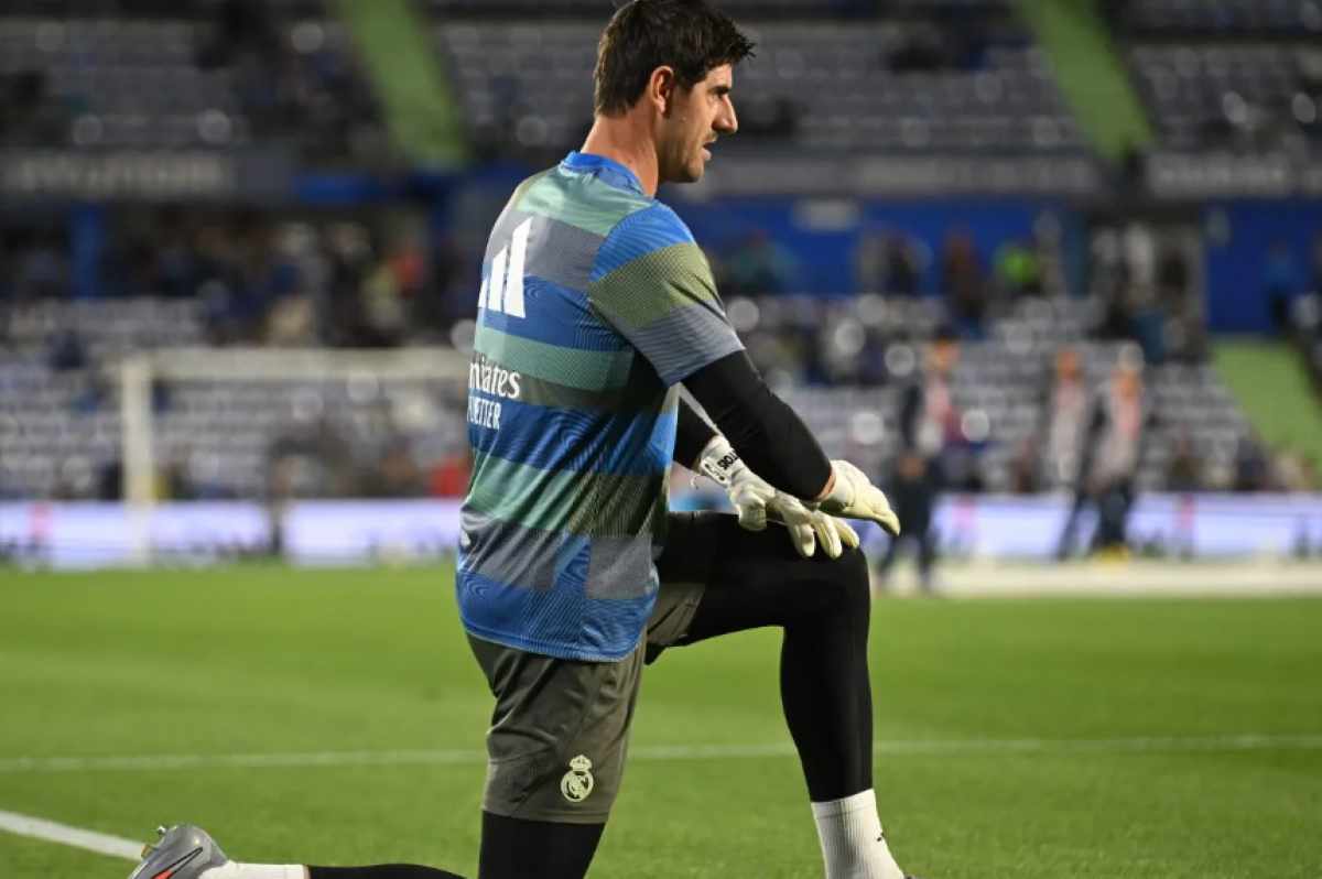 Thibaut Courtois Absen dari Skuad Real Madrid Dua Pekan
