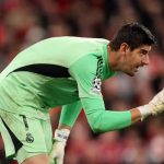 Dua Pemain Real Madrid Cedera Saat Imbang Kontra Los Franjirrojos Thibaut Courtois dalam sebuah aksinya bersama Real Madrid