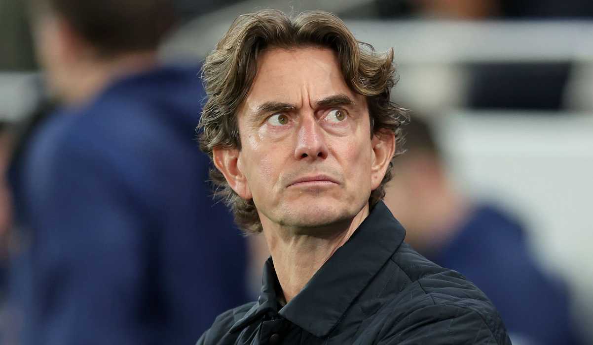 Thomas Frank di laga Tottenham Hotspur vs Manchester United Thomas Frank di laga Tottenham Hotspur vs Manchester United