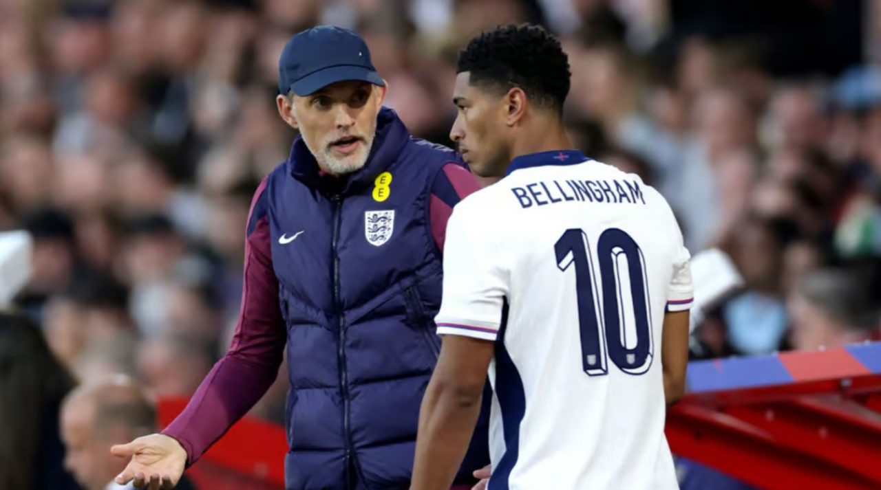 Thomas Tuchel dan Jude Bellingham - Timnas Inggris