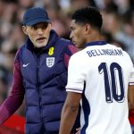 Bellingham Kembali ke Timnas Inggris, Tuchel Siap Pertaruhkan Karier Demi Satu Nama! Thomas Tuchel dan Jude Bellingham - Timnas Inggris