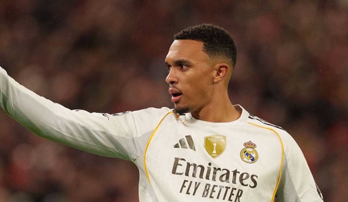 Trent Alexander-Arnold di laga Liverpool vs Real Madrid Trent Alexander-Arnold di laga Liverpool vs Real Madrid