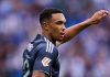 Trent Alexander-Arnold di laga Real Sociedad v Real Madrid