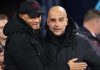 Bayern Munchen Hanya Imbang, Kompany Memang Tak Peduli Rekor Guardiola Vincent Kompany dan Pep Guardiola dalam Sebuah Laga