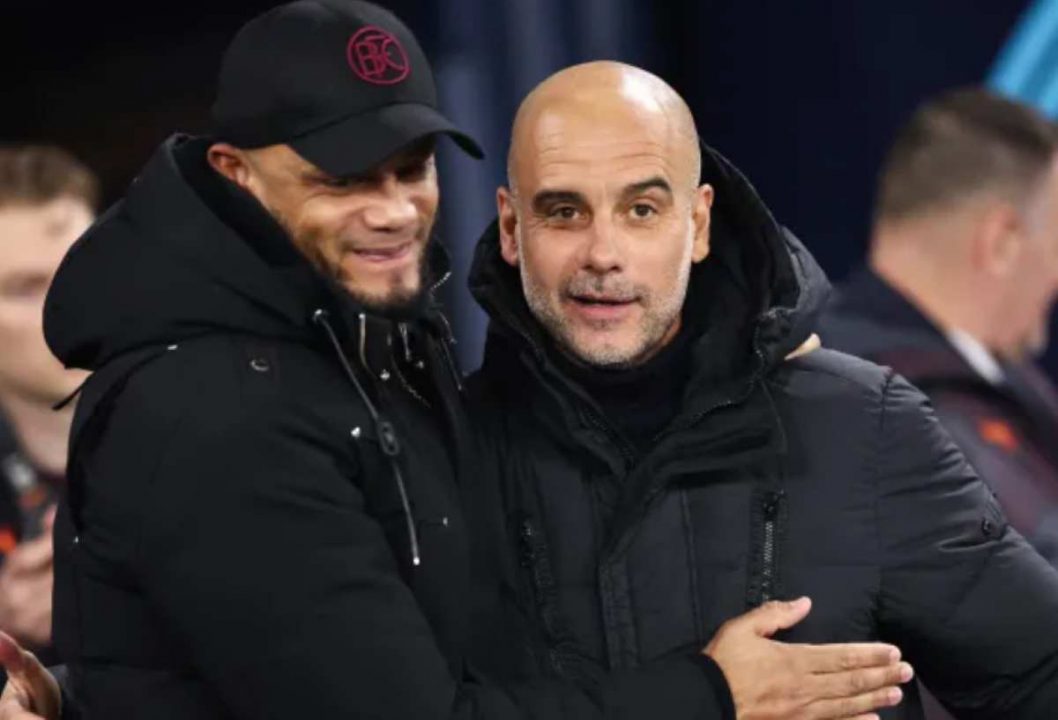 Vincent Kompany dan Pep Guardiola dalam Sebuah Laga