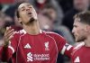Liverpool Ambruk di Anfield, Van Dijk Tegur Keras