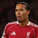 Virgil van Dijk di laga Liverpool vs Real Madrid