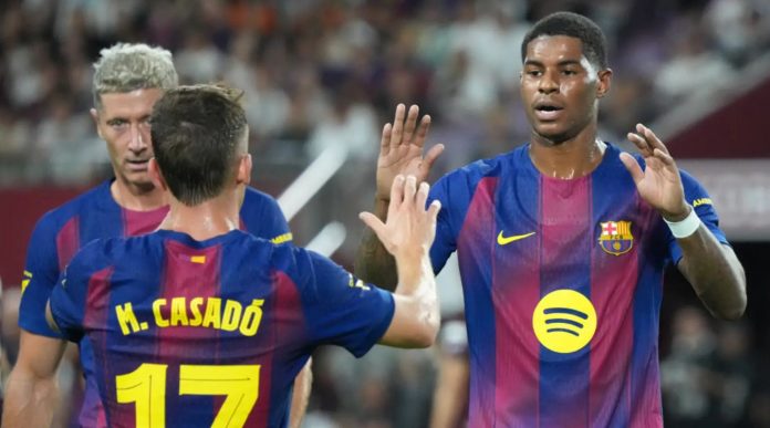 Barcelona - Marcus Rashford Barcelona - Marcus Rashford