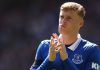 Jarrad Branthwaite pemain Everton