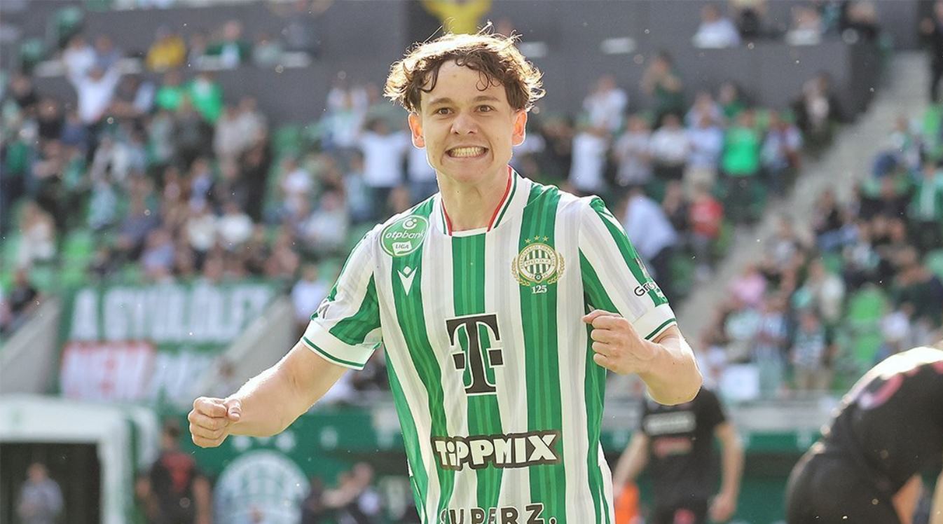 Alex Toth gelandang Ferencvaros