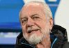 Aurelio de Laurentiis senang usai Napoli juara Piala Super Italia