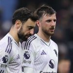 Bruno Fernandes mengalami cedera di laga Aston Villa vs Manchester United