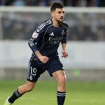 Dani Ceballos dalam sebuah aksinya untuk Real Madrid