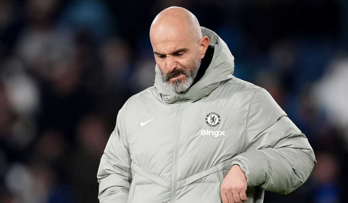 Ekspresi Enzo Maresca usai kekalahan Chelsea dari Leeds