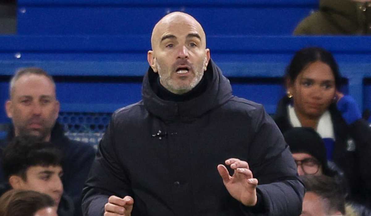 Enzo Maresca di laga Chelsea vs Everton Enzo Maresca di laga Chelsea vs Everton