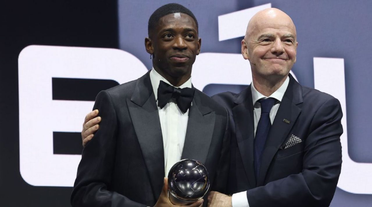 FIFA Awards 2025 - Ousmane Dembele pemain terbaik