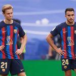 Frankie De Jong dan Eric Garcia pemain Barcelona