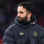 Gestur Ruben Amorim di laga Manchester United vs Wolves