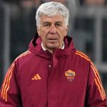 Gian Piero Gasperini di laga Juventus vs AS Roma