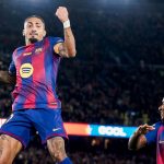 Dua Gol Raphinha Hancurkan Osasuna, Blaugrana Menjauh dari Los Blancos Hasil Barcelona vs Osasuna skor akhir 2-0 - Liga Spanyol