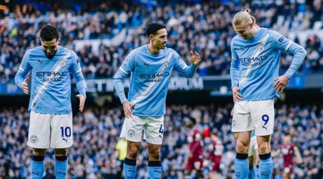 Hasil Manchester Cit vs West Ham United skor akhir 3-0 - Liga Inggris