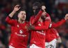 Hasil Manchester United vs Bournemouth
