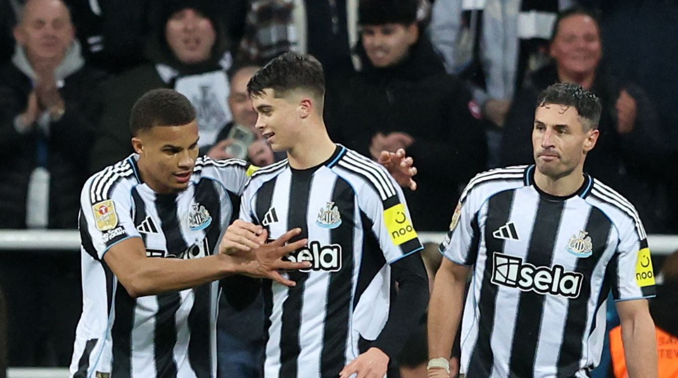 Hasil Carabao Cup: Gol Menit Akhir Lewis Miley Antar Newcastle United Taklukkan The Cottagers 2-1