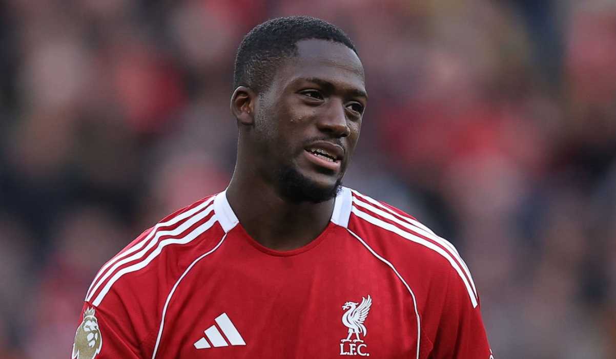 Ibrahima Konate di laga Liverpool vs Brighton