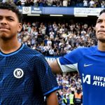 Isago Silva dan ayahnya Thiago Silva