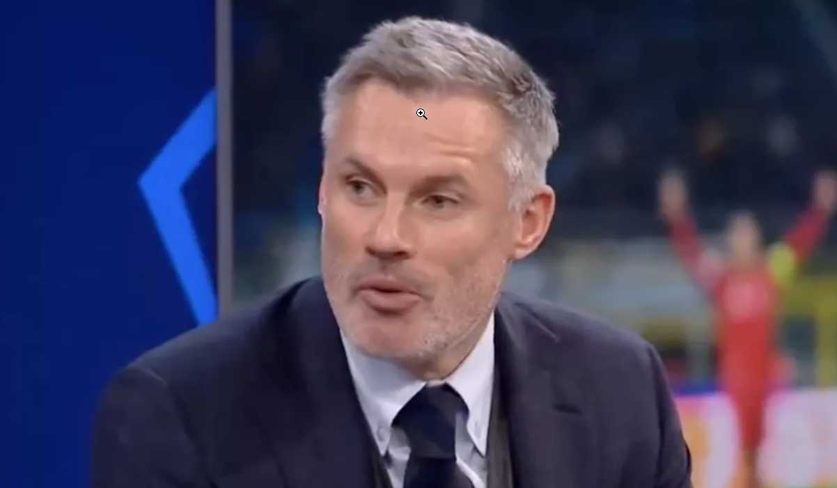 Jamie Carragher komentari penalti di laga Inter vs Liverpool Jamie Carragher komentari penalti di laga Inter vs Liverpool