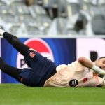 Joan Garcia dalam sebuah sesi latihan Barcelona