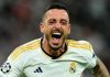 Real Madrid Dinilai Kurang Figur Nomor 9 di Skuad Alonso, Joselu Jelaskan Dampaknya Joselu merayakan golnya untuk Madrid ke gawang Bayern Munchen