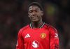 Kobbie Mainoo di laga Manchester United vs Everton