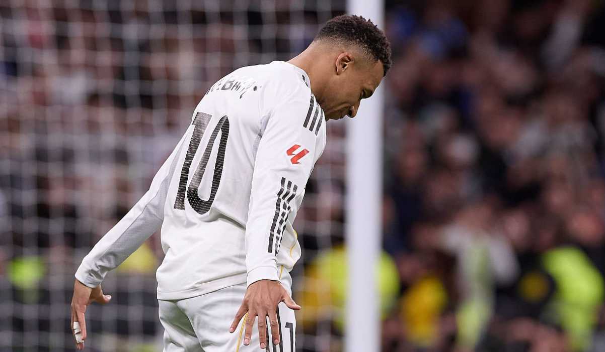 Kylian Mbappe selebrasi siu di laga real Madrid vs Sevilla