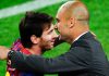 Lionel Messi dan Pep Guardiola