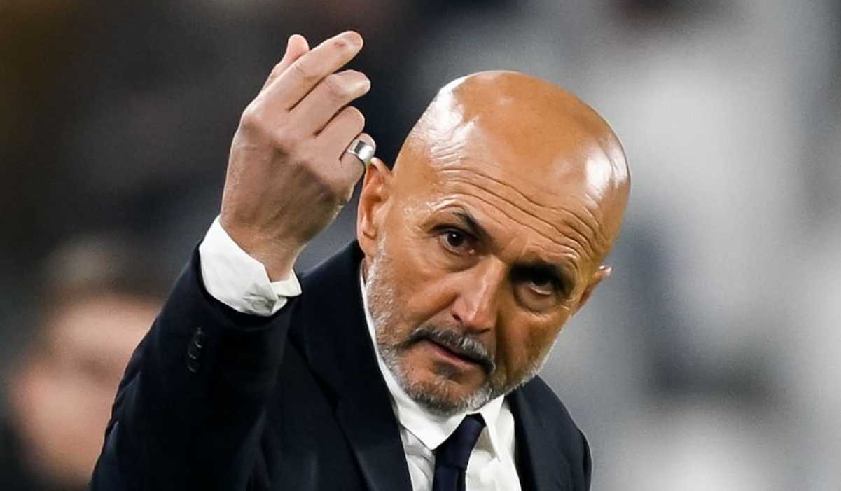 Luciano Spalletti di laga Juventus vs Udinese