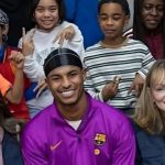 Tinggalkan Old Trafford, Rashford Ungkap Bahagia Hidup di Barcelona Marcus Rashford dan warga kota Barcelona