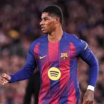 Marcus Rashford di laga Barcelona vs Alaves