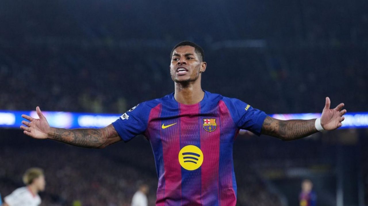 Datang dari Bangku Cadangan, Rashford Selamatkan Barcelona