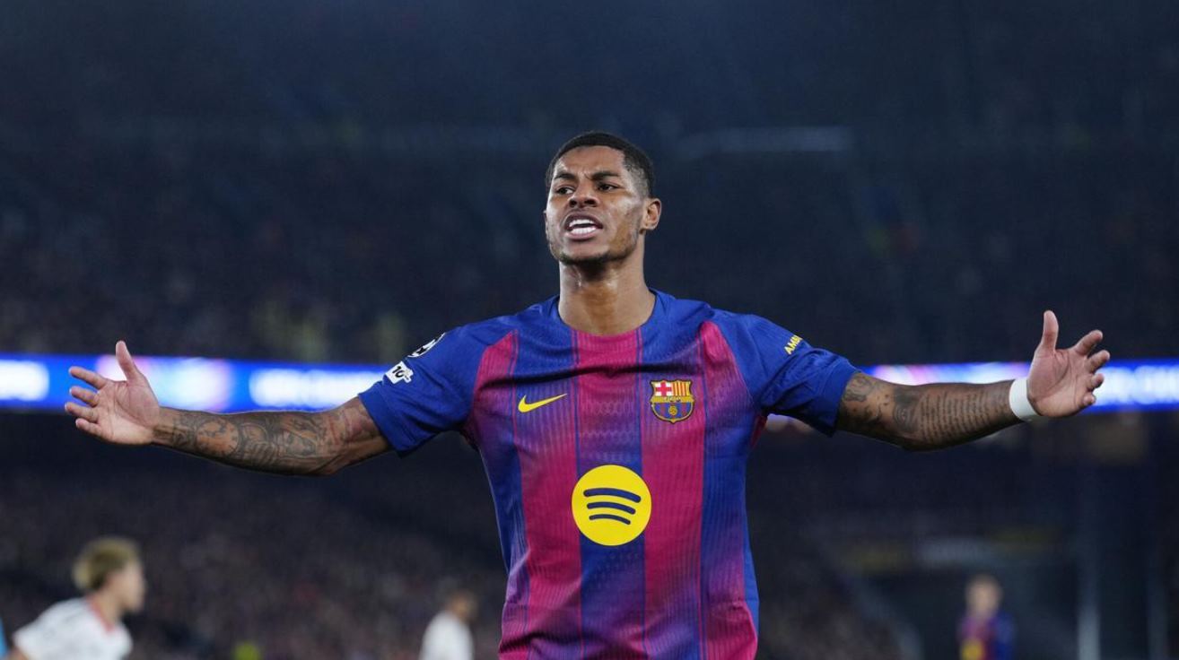 Datang dari Bangku Cadangan, Rashford Selamatkan Barcelona Datang dari Bangku Cadangan, Rashford Selamatkan Barcelona