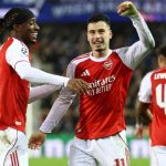 Arsenal Berjaya di Belgia, Gabriel Martinelli Pecahkan Rekor Thierry Henry Martinelli Usai mencetak gol ke gawang Club Brugge