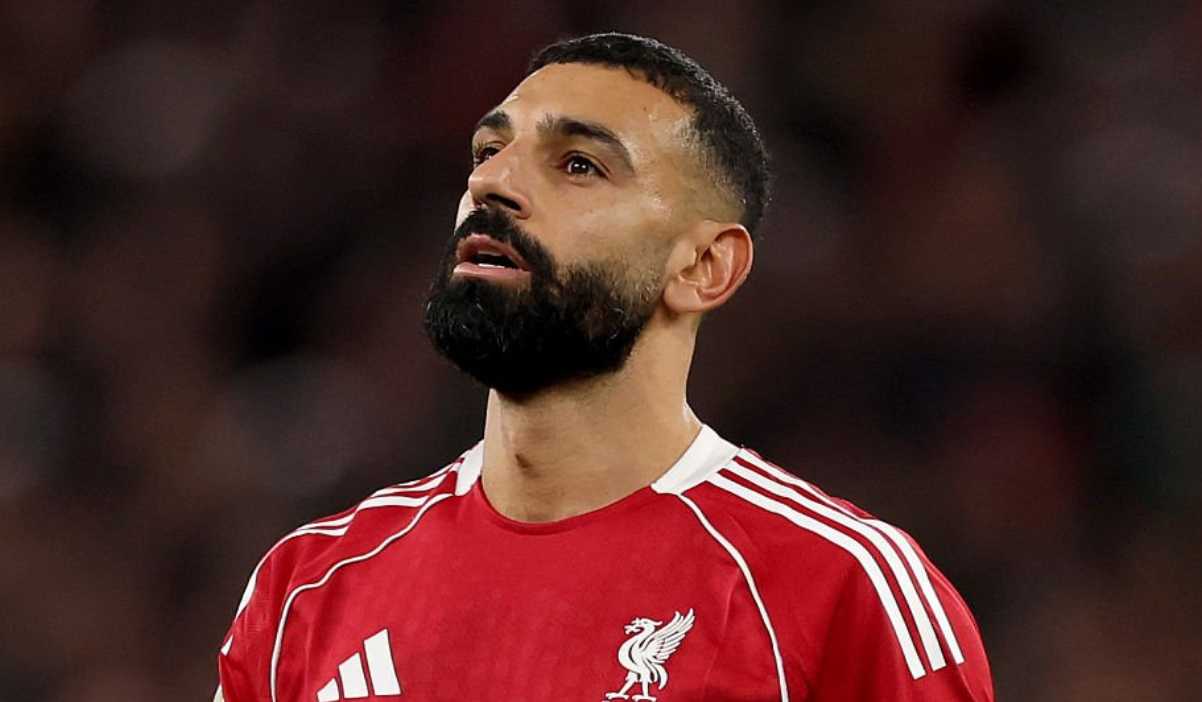 Mohamed Salah di laga Liverpool v Brighton Mohamed Salah di laga Liverpool v Brighton