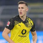 Nico Schlotterbeck di laga Borussia Dortmund vs Borussia Monchengladbach
