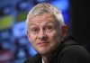 Ole Gunnar Solskjaer saat berbicara di konferensi pers