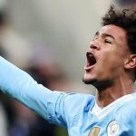 Oscar Bobb pemain Manchester City